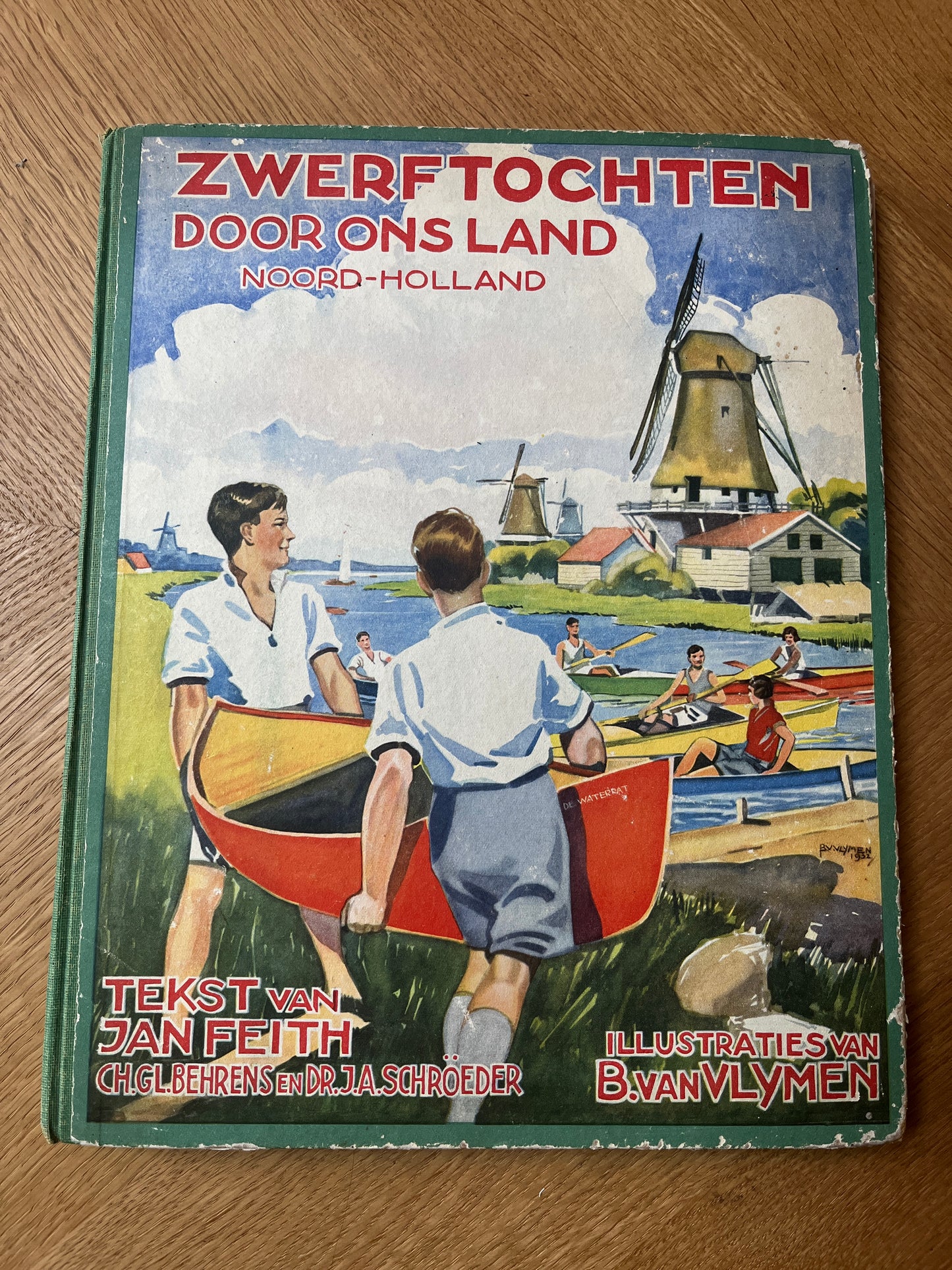 Zwerftochten door ons land Noord- Holland plaatjesalbum 1933