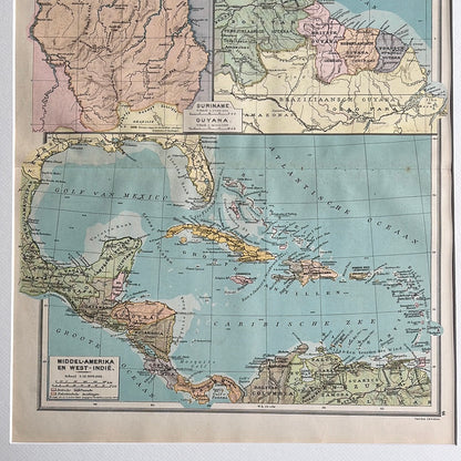 Mittelamerika und Westindien 1923