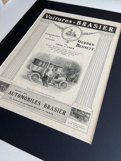 Franse reclame: Brasier (L’illustration uit 1907)