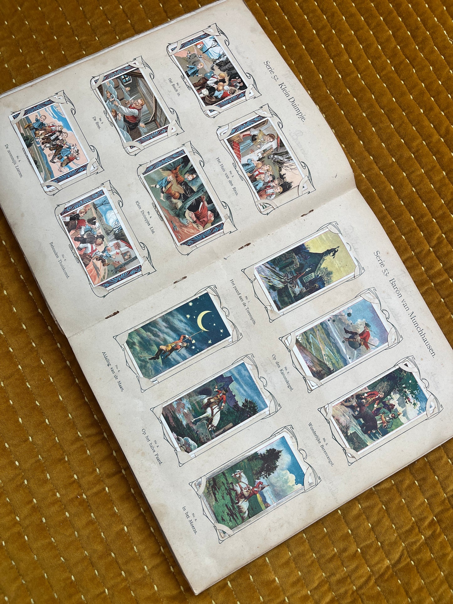 Verkade Bilderalbum 3, Serie 49-72, 1905, vollständig