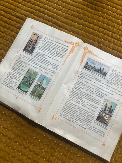 Langs den luchtweg van Amsterdam naar Batavia plaatjesalbum 1933