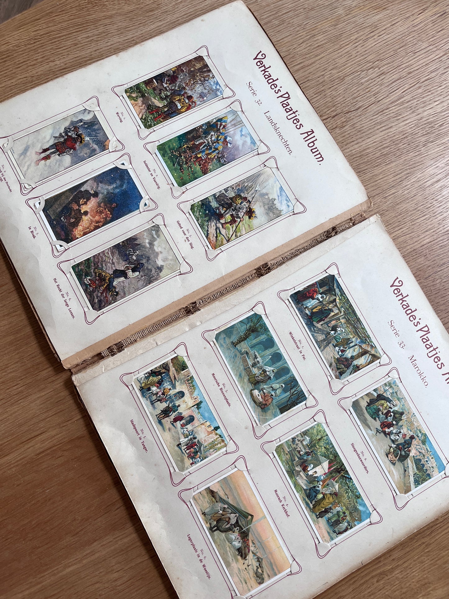 Verkade Plaatjesalbum 2 serie 25-48 1904 compleet #5