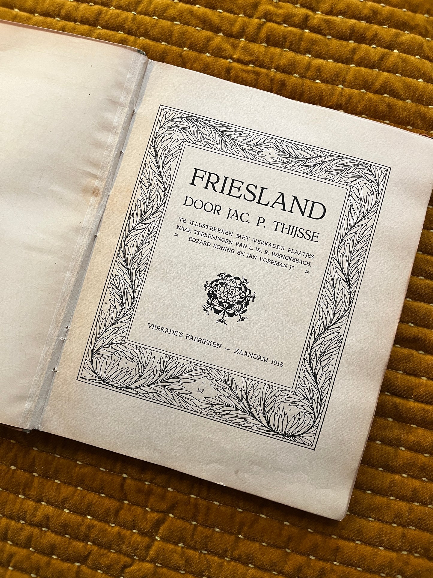 Friesland Verkade Bilderalbum 1918