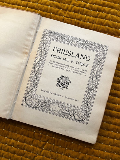 Friesland Verkade Bilderalbum 1918