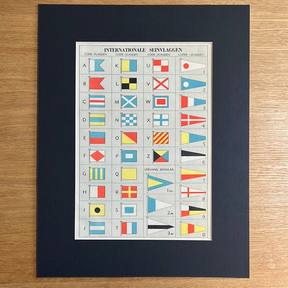 International signal flags 1939