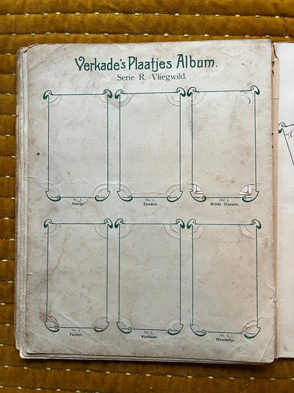 Verkade Bilderalbum 1 (1903) Einzelbilder Serie R Flugspiel