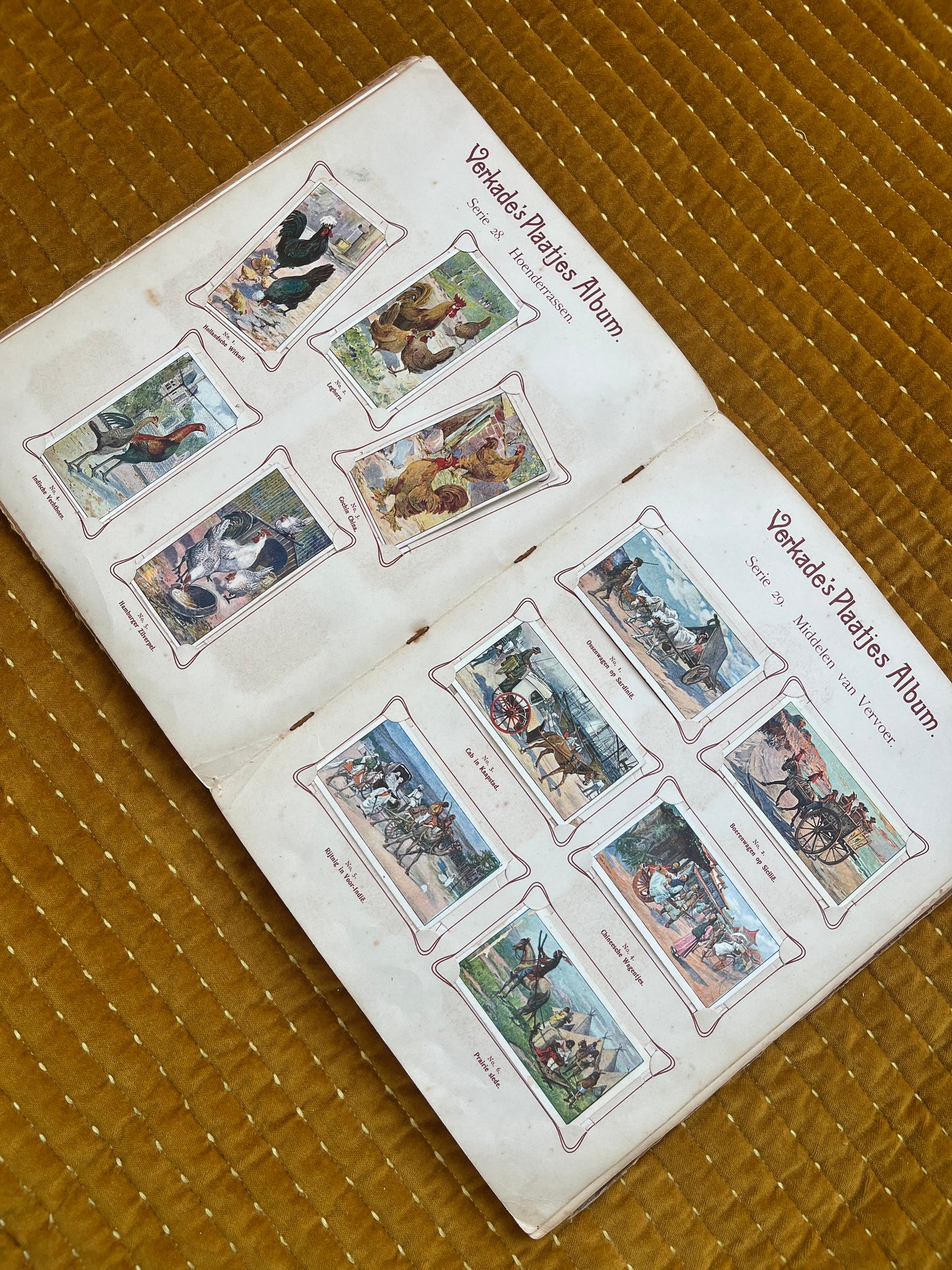 Verkade Plaatjesalbum 2 serie 25-48 1904 compleet