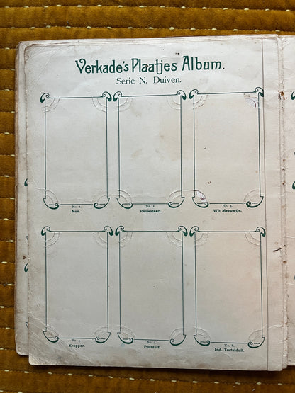 Verkade Bilderalbum 1 (1903) Lose Bilder Serie N Tauben