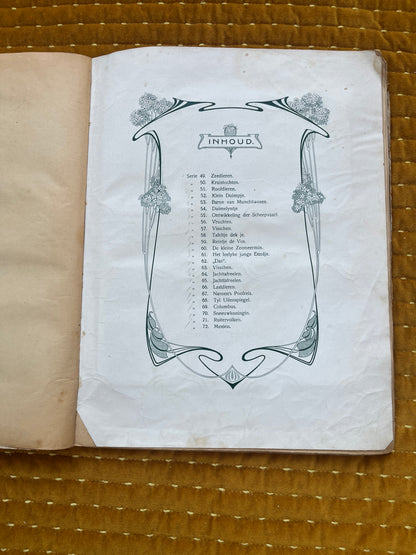 Verkade Bilderalbum 3, Serie 49-72, 1905, vollständig