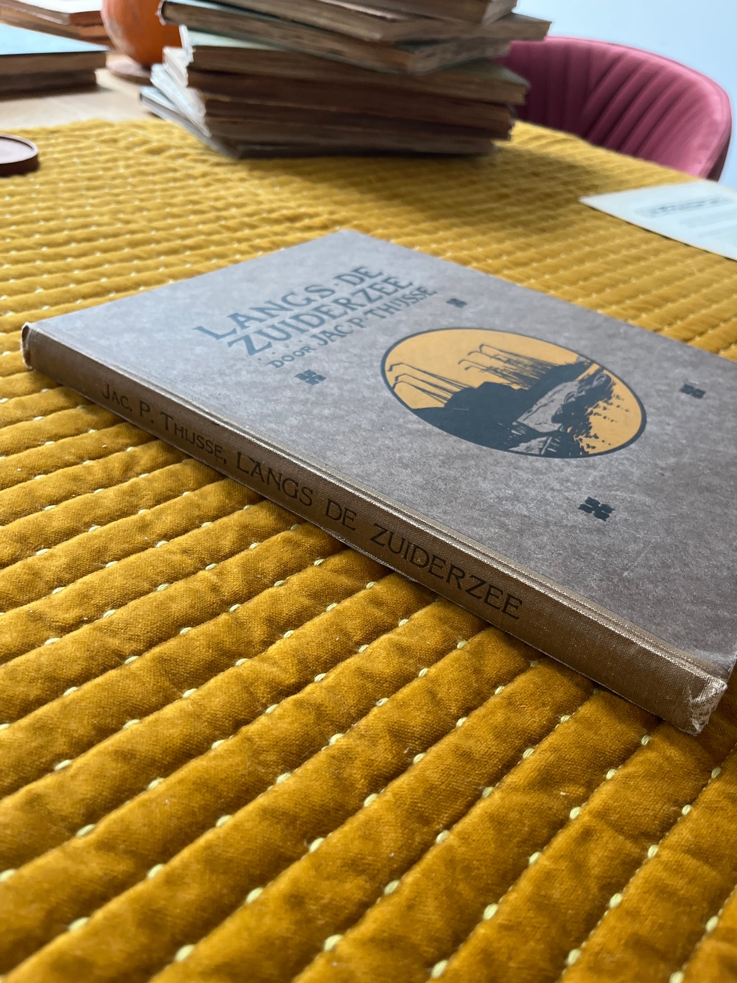 Langs de Zuiderzee Verkade plaatjesalbum 1914