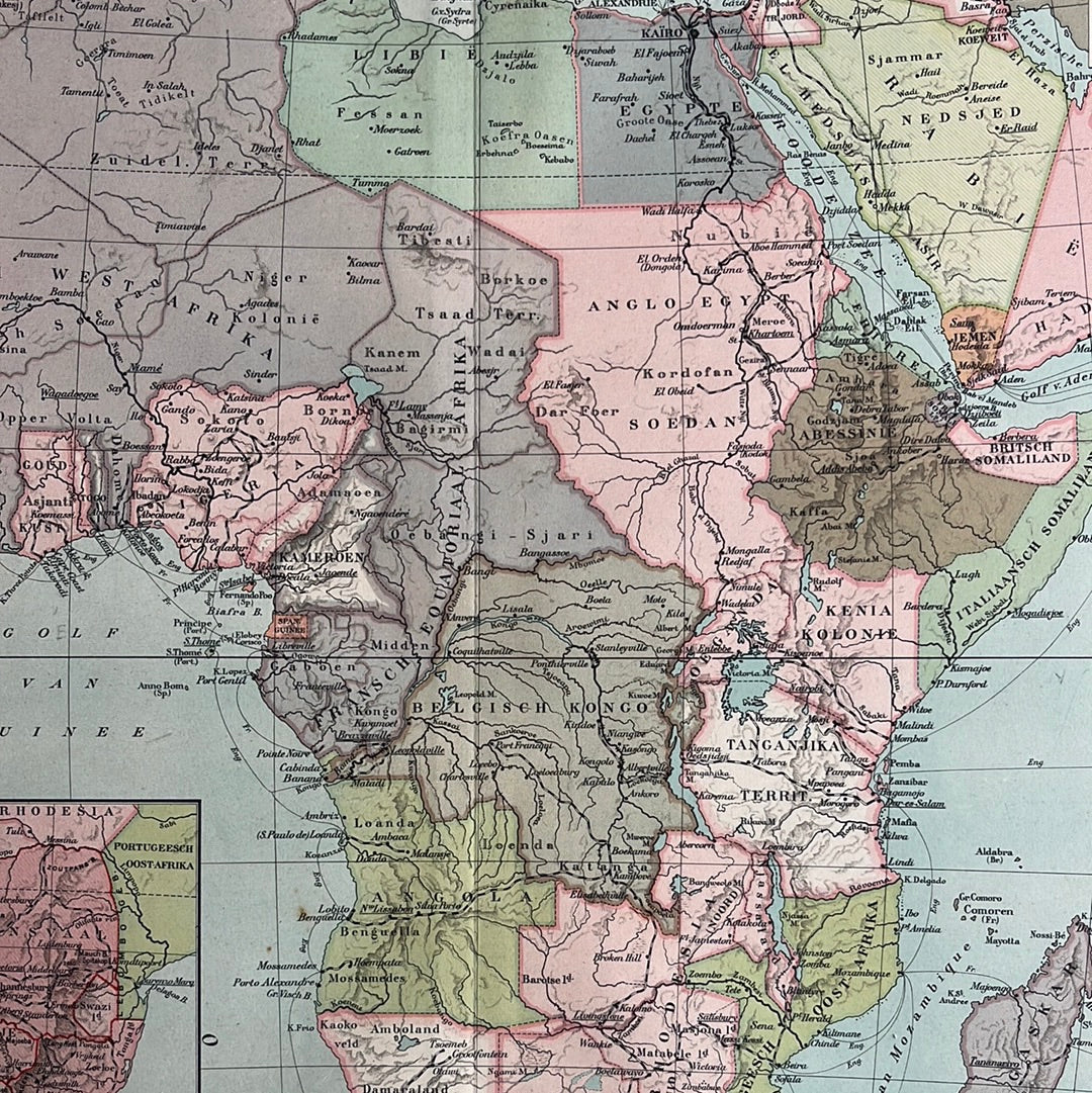 Afrika en Zuid-Afrika 1932