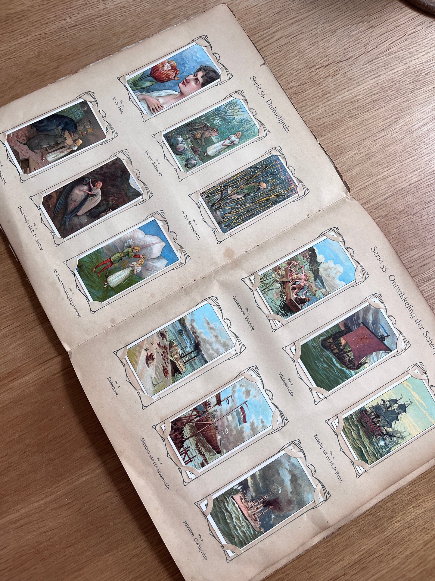 Verkade Plaatjesalbum 3 serie 49-72 1905 compleet #4