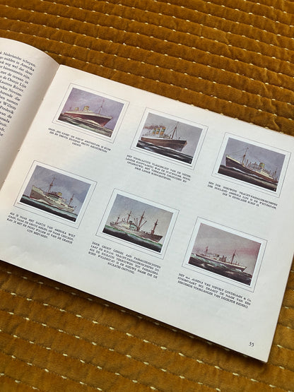 Het zeegat uit. Plaatjesalbum 1952