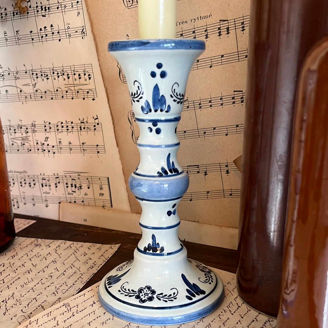 Candle holder Delft Blue