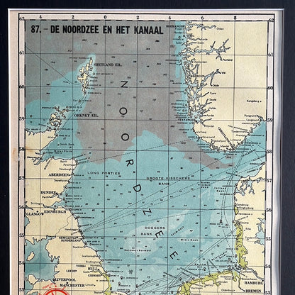 De Noordzee en het kanaal 1939