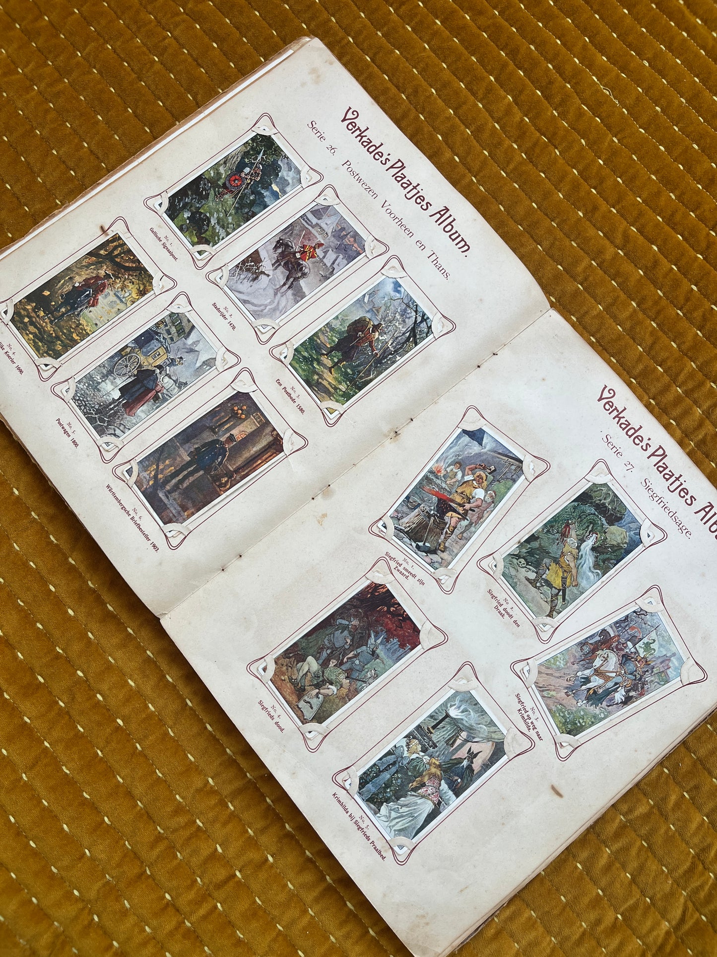 Verkade Plaatjesalbum 2 serie 25-48 1904 compleet