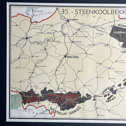 Coal basins of Belgium 1939