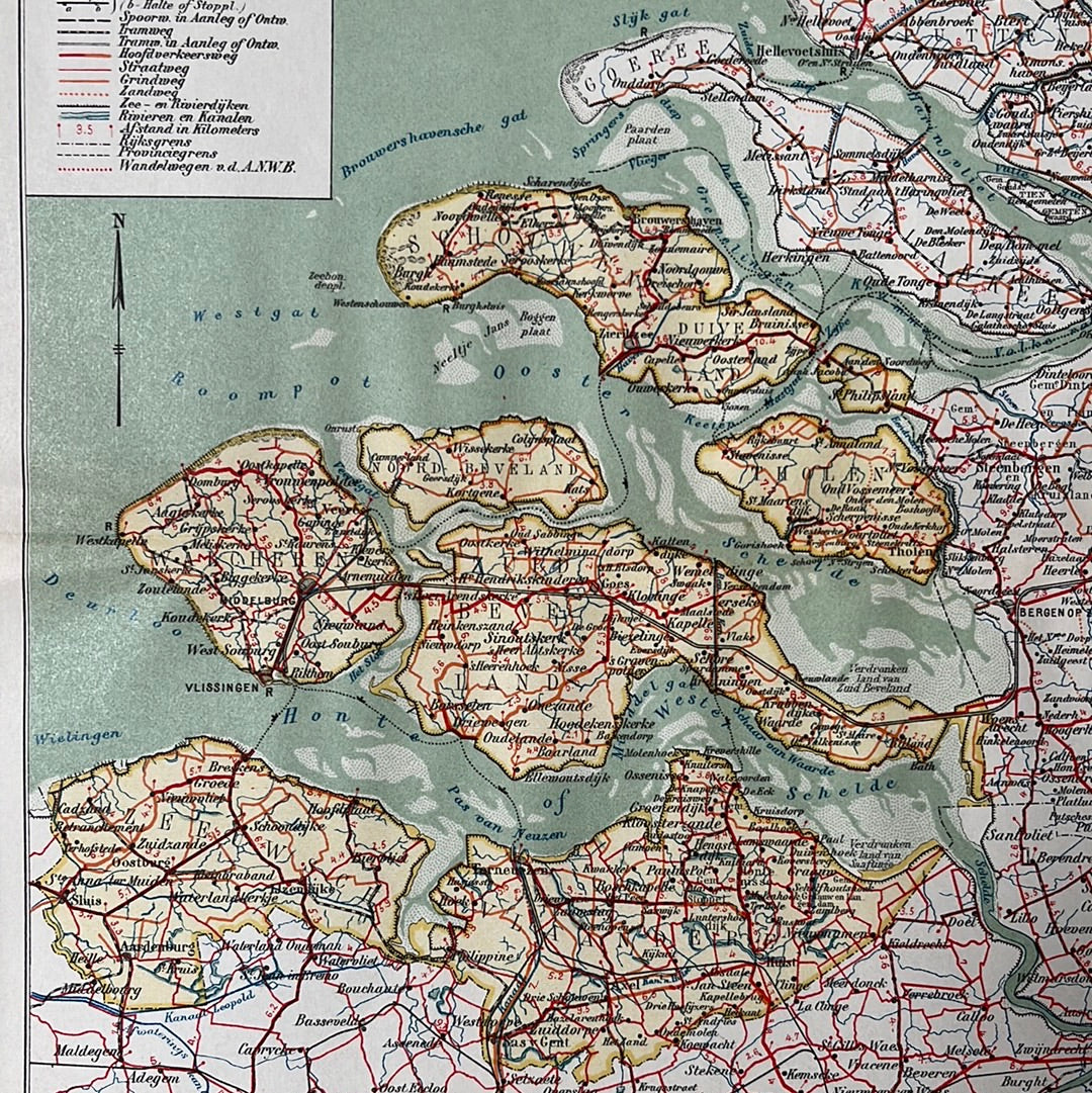 Zeeland 1924 (Schleswigs Atlas)