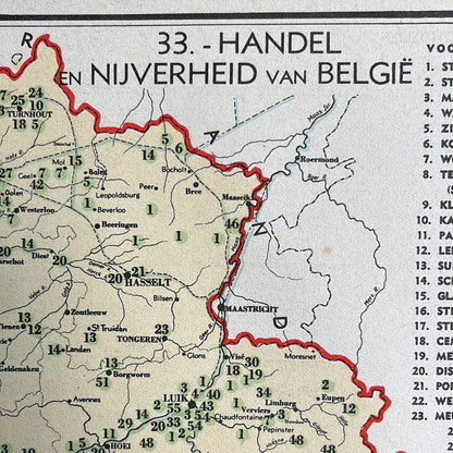 Trade and industry of Belgium 1939