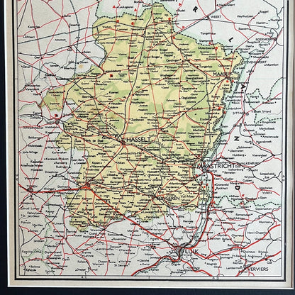 Provinz Limburg Belgien 1939