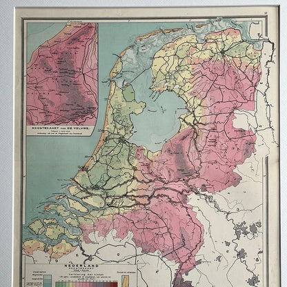 Niederländische Höhenkarte 1932