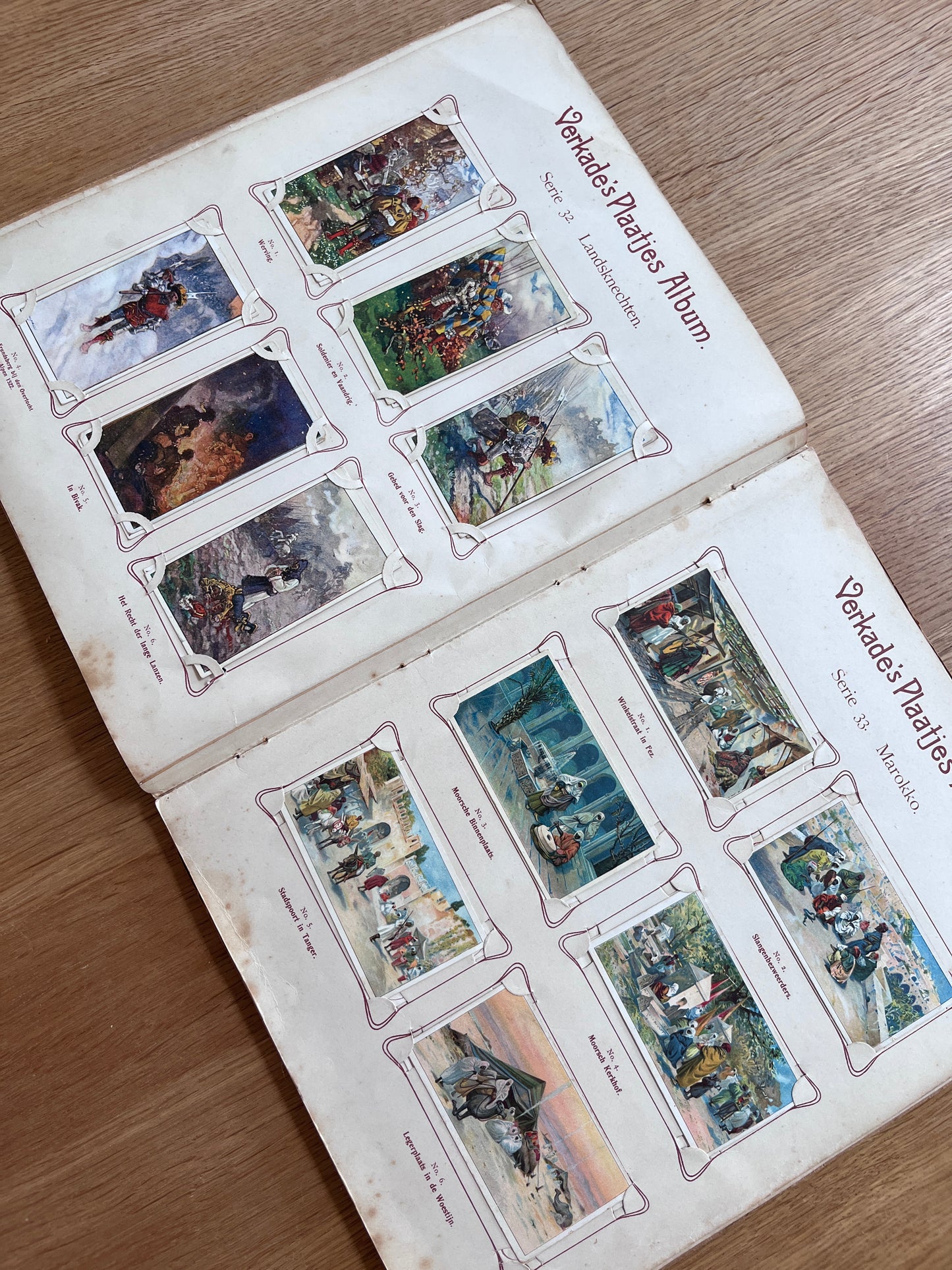 Verkade Plaatjesalbum 2 serie 25-48 1904 compleet #6