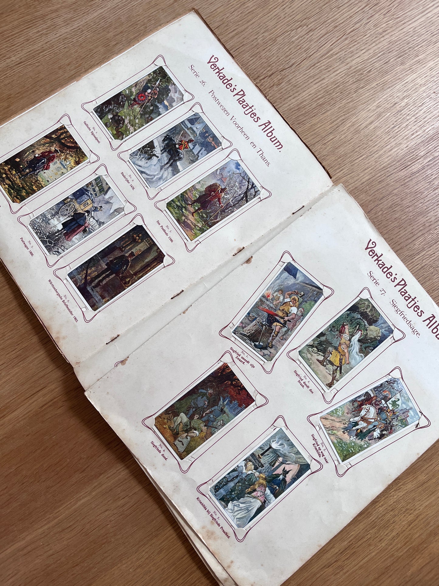 Verkade Plaatjesalbum 2 serie 25-48 1904 compleet #6
