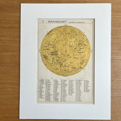 Maankaart (volgens Lohrmann) 1939