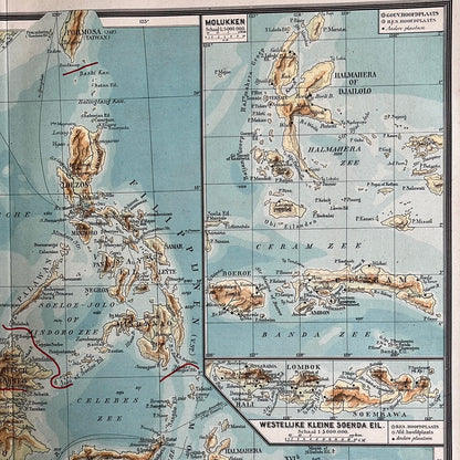 De Oost-Indische archipel en Molukken 1932