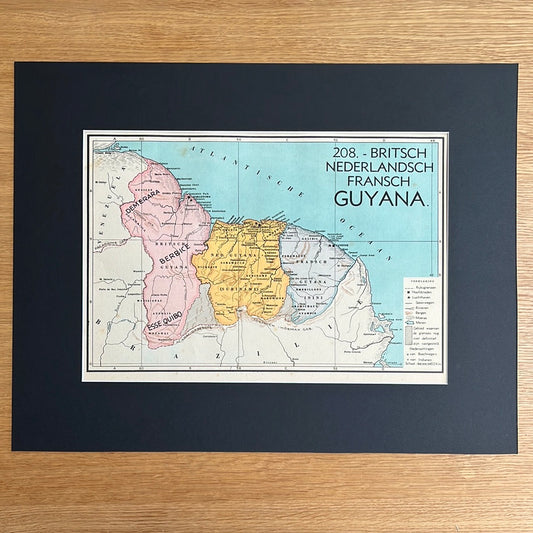 British Dutch French Guiana 1939