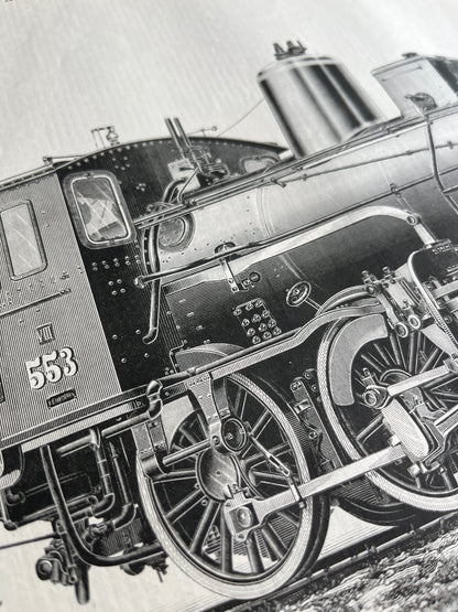 Austrian compound goods locomotive prent uit The Engineer uit 1897