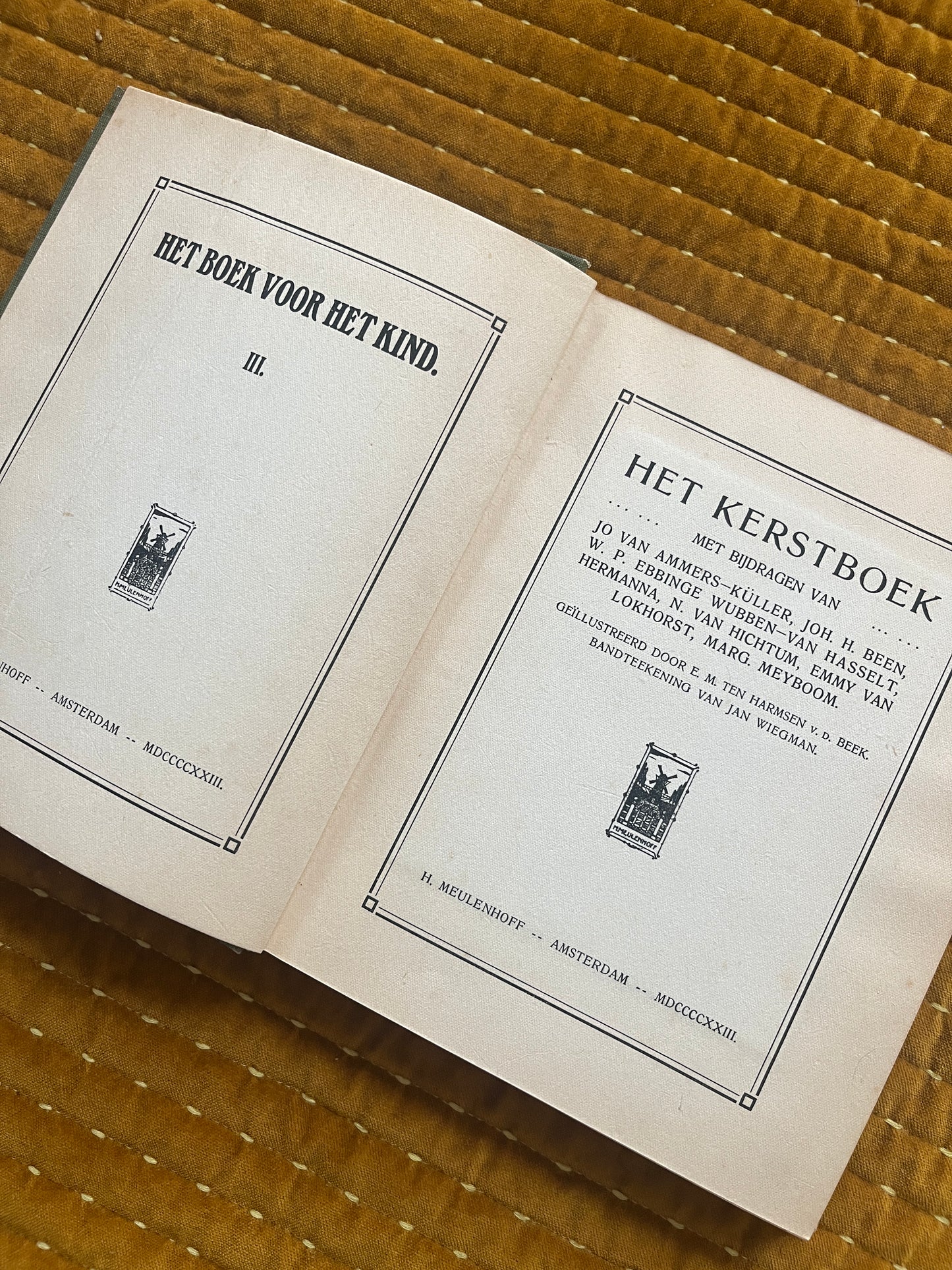 Das Weihnachtsbuch H. Meulenhoff 1923