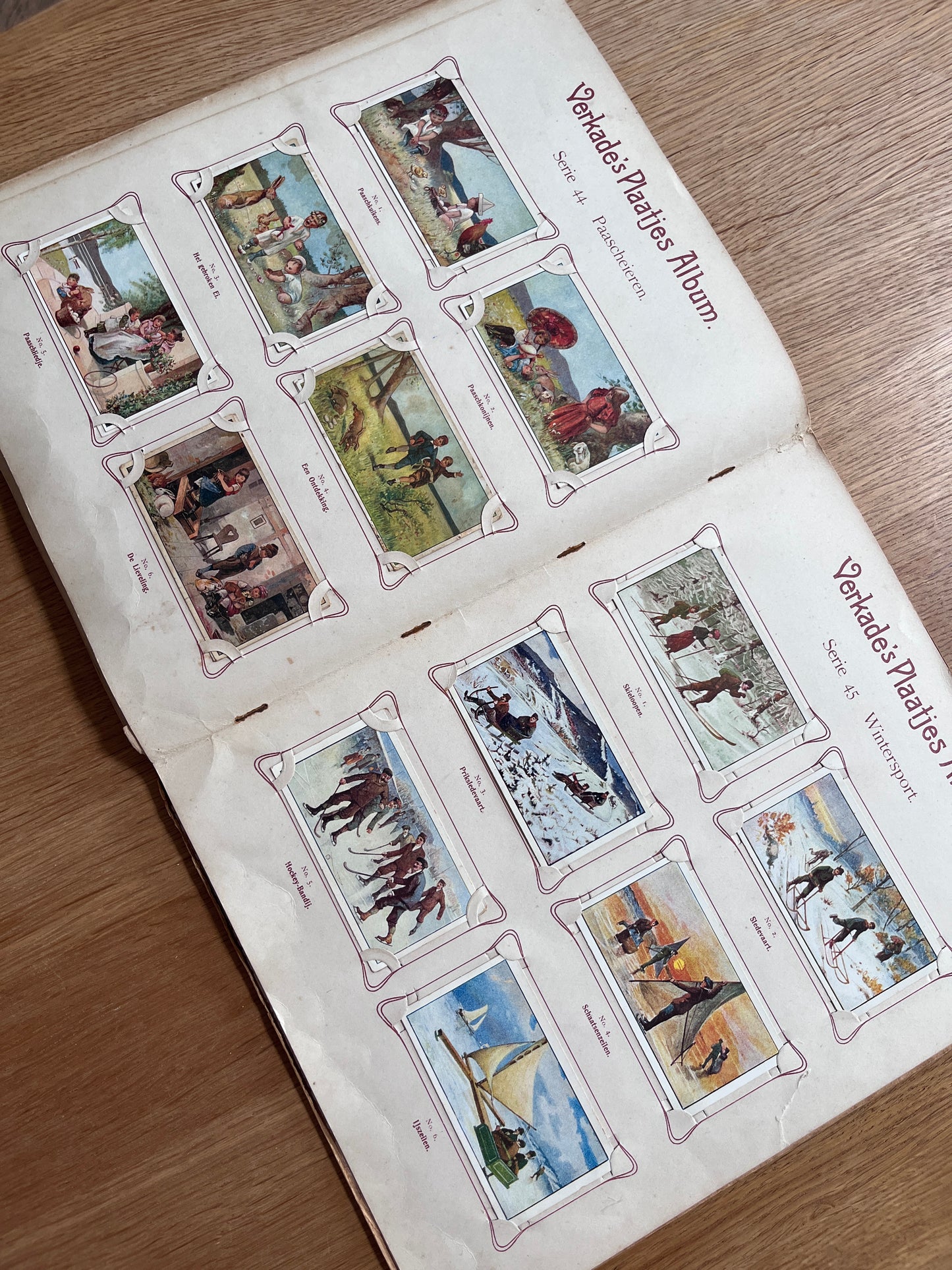 Verkade Plaatjesalbum 2 serie 25-48 1904 compleet #5
