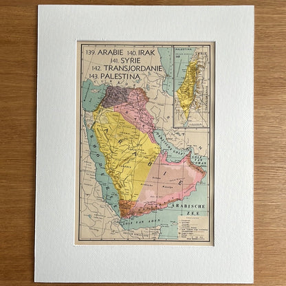 Arabia, Iraq, Syria, Transjordan and Palestine 1939
