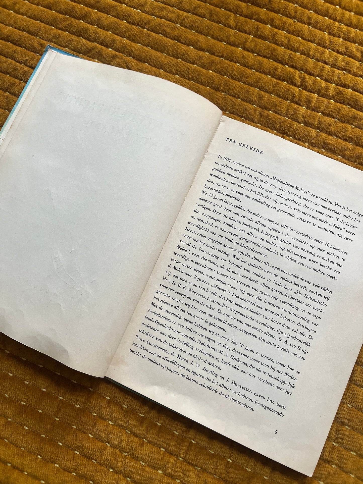 Mühlen und Kostüme in den Niederlanden, Fotoalbum 1949