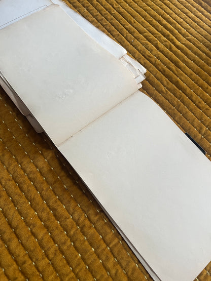 Antiek Schetsboek met prenten