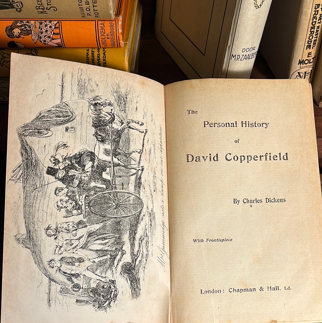 Antiek: David Copperfield van Charles Dickens (19e eeuw)
