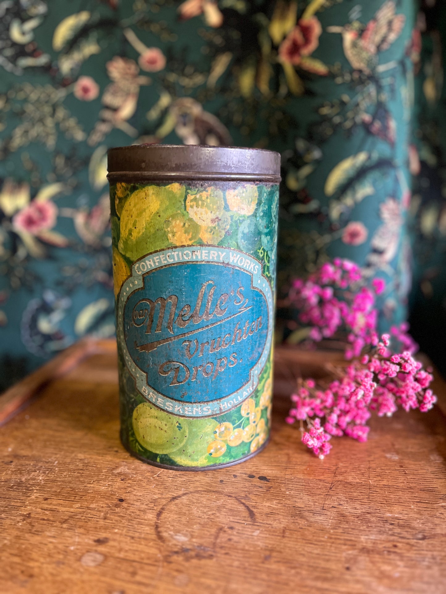 Antiek Van Melle’s vruchten drop blik