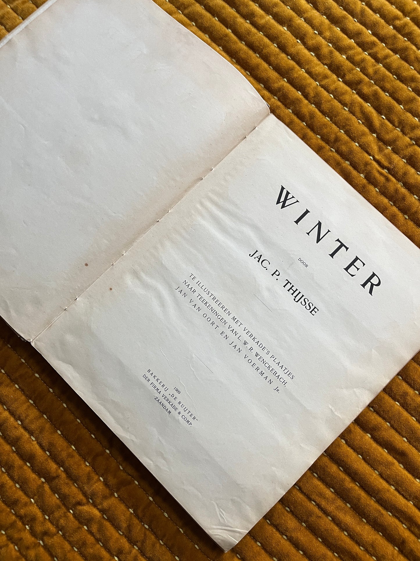 Winter Verkade Plaatjesalbum 1909