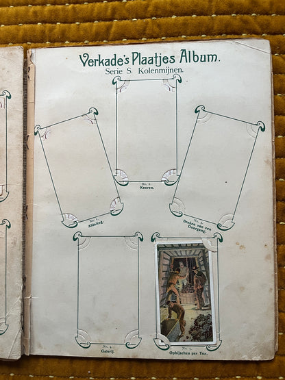 Verkade Bilderalbum 1 (1903) Lose Bilder Serie S Kohlebergwerke