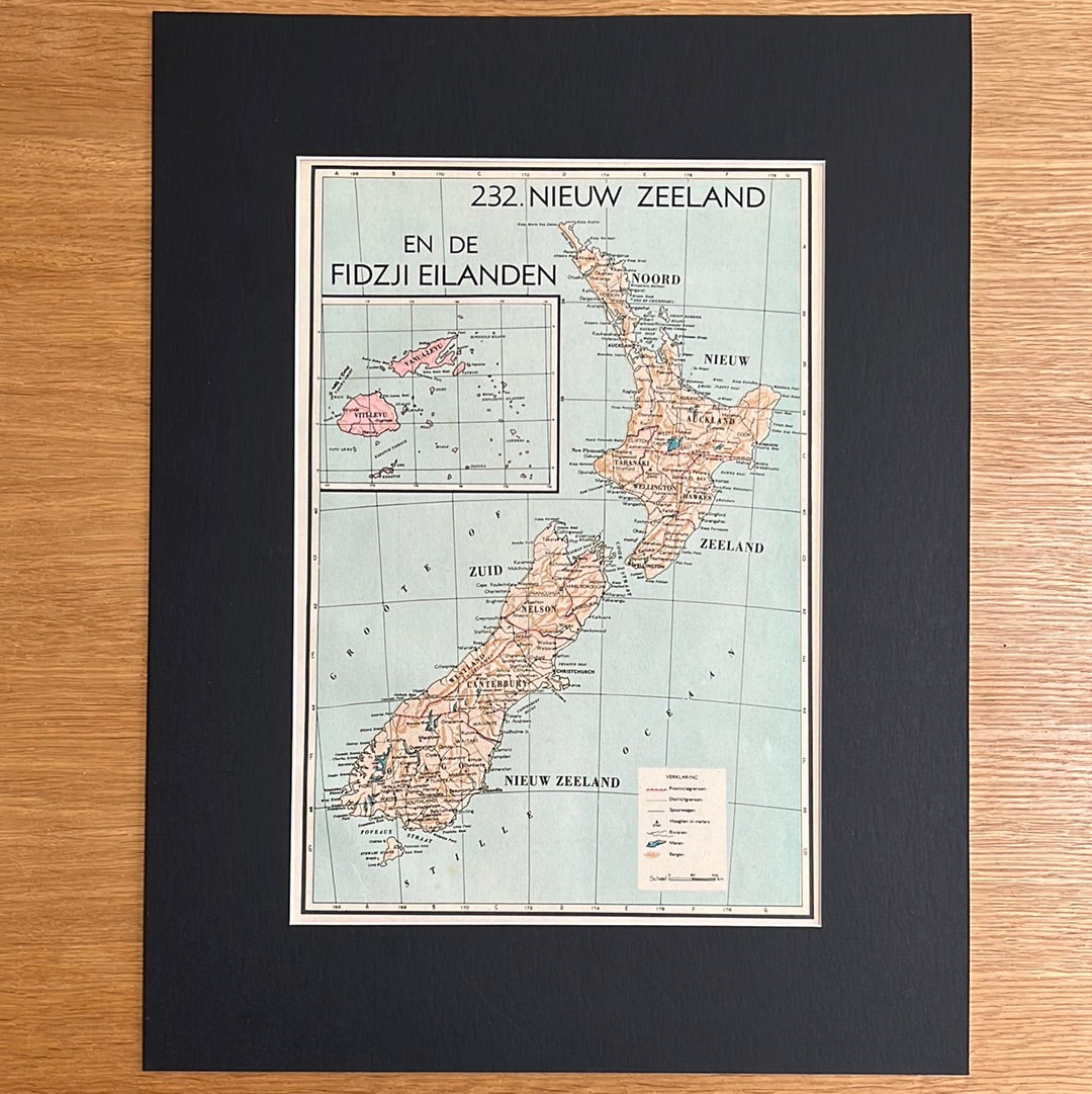 Nieuw Zeeland en Fidzji eilanden 1939