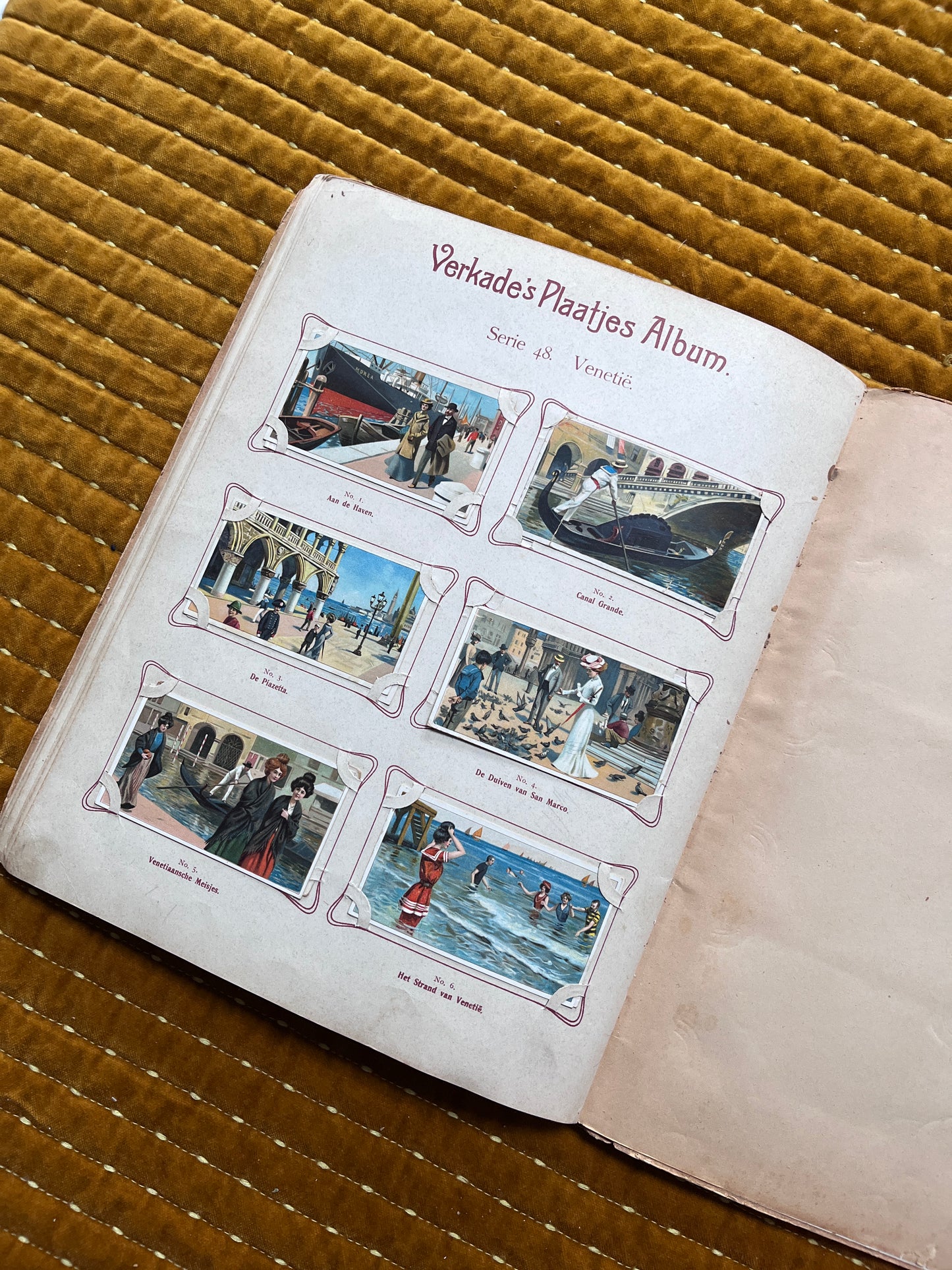 Verkade Plaatjesalbum 2 serie 25-48 1904 compleet nr 4