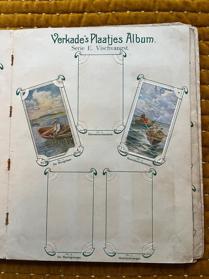 Verkade Picture Album 1 (1903) loose pictures Series E Fishing