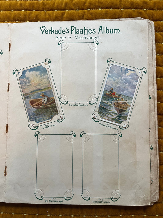 Verkade Bilderalbum 1 (1903) Lose Bilder Serie E Angeln