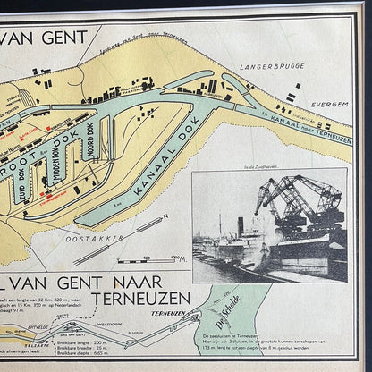 The port of Ghent 1939
