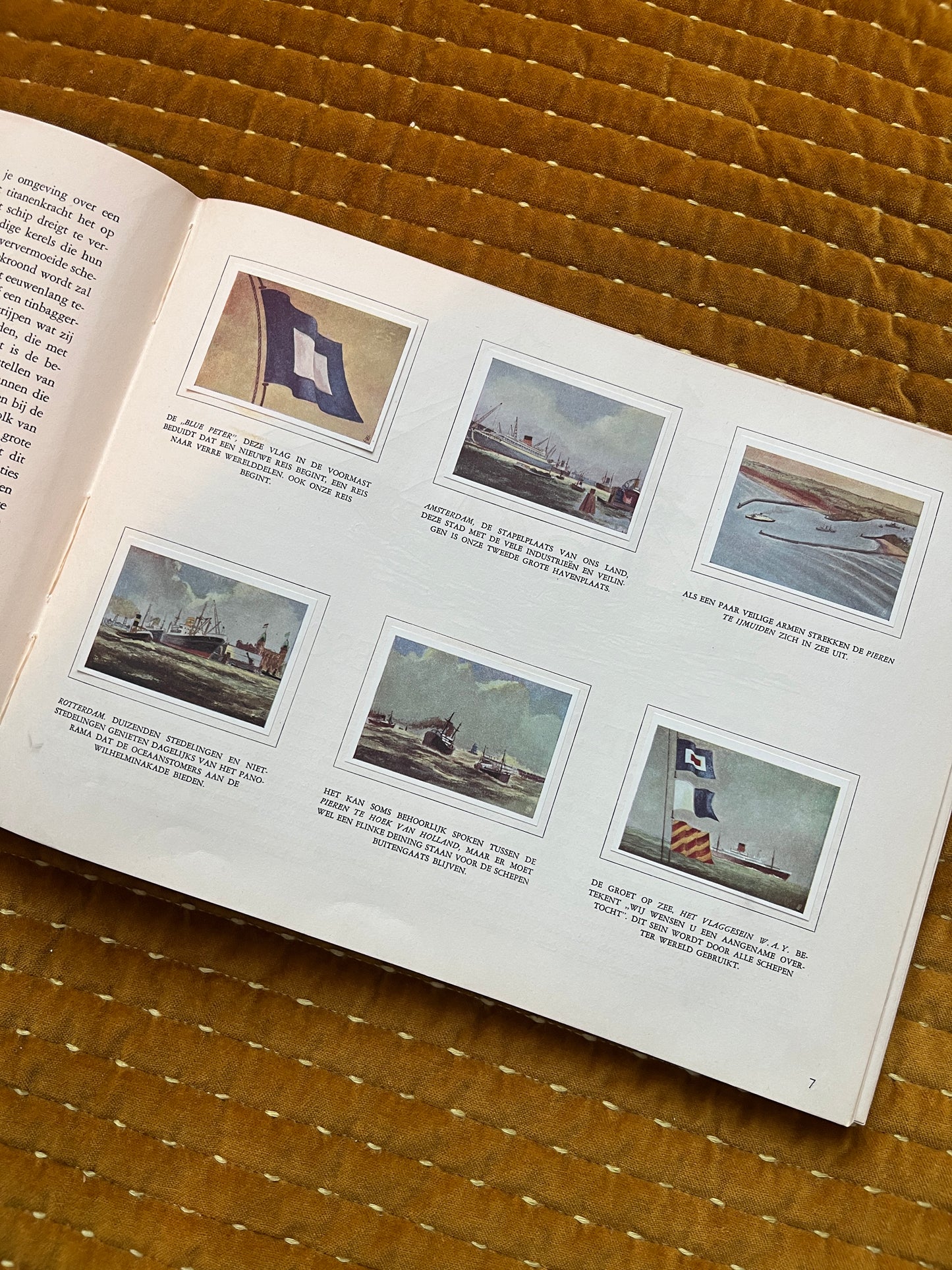 Het zeegat uit. Plaatjesalbum 1952