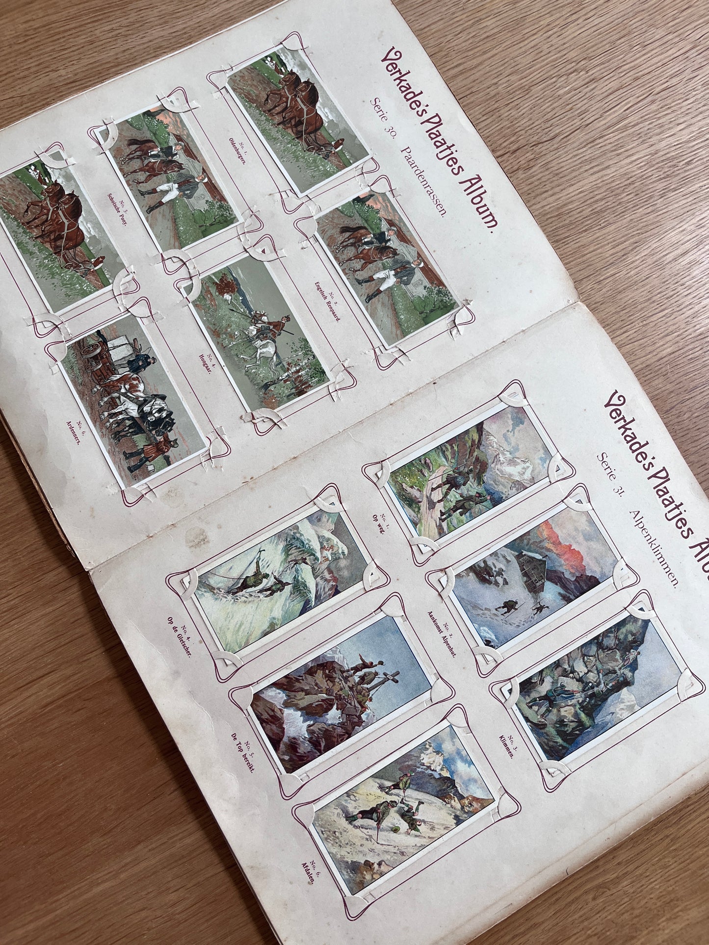 Verkade Plaatjesalbum 2 serie 25-48 1904 compleet #5