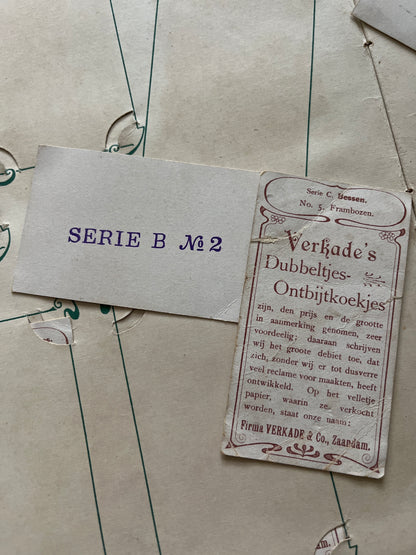Verkade Plaatjesalbum 1 (1903) losse plaatjes Serie B Bekende Sprookjes