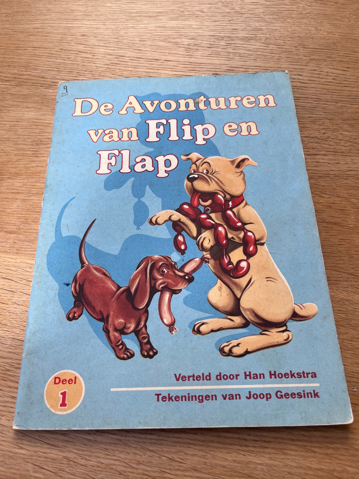 Plaatjesalbum De avonturen van Flip en Flap Deel 1