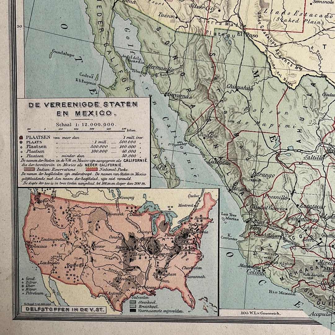 Die Vereinigten Staaten von Amerika und Mexiko 1932
